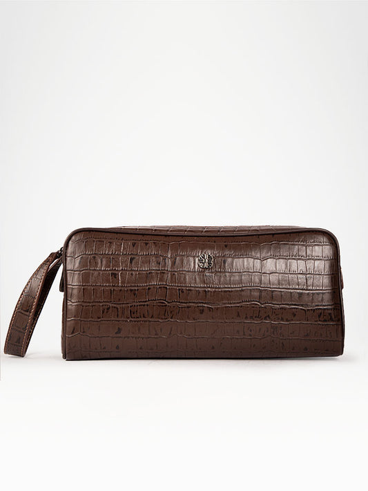 toiletry bag handmade from best cow leather